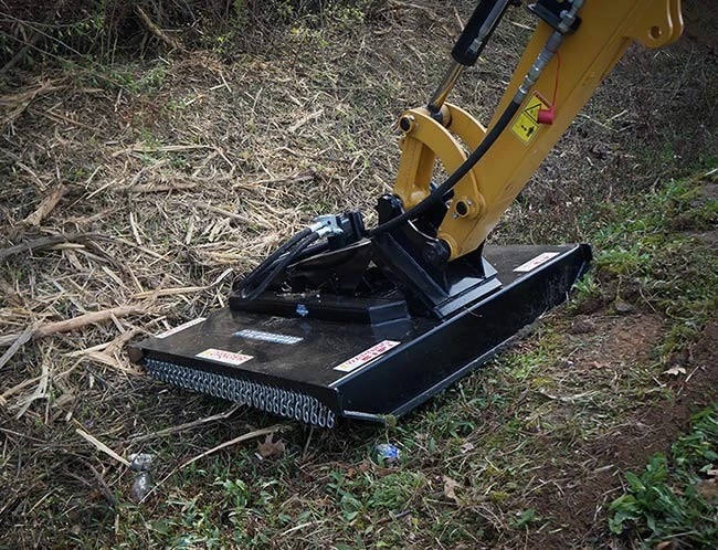 Himac Excavator Mulching Slasher - 5ft, 4 Blade 
