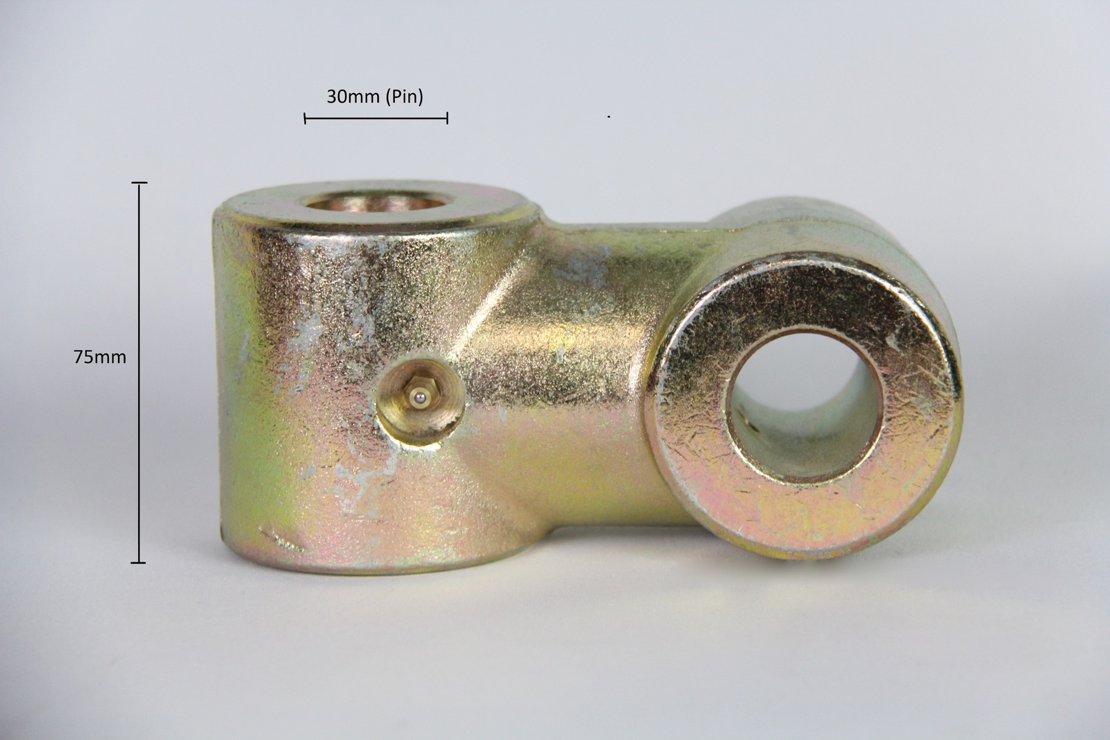 Auger Torque Double Pin Hitch [Pin Diameter: 25mm]