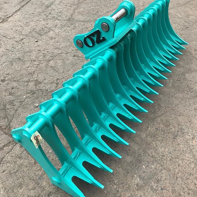 Excavator Stick Rake