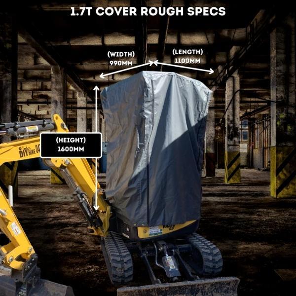 Excavator Enclosure - Up to 1.7 Tonne Cover
