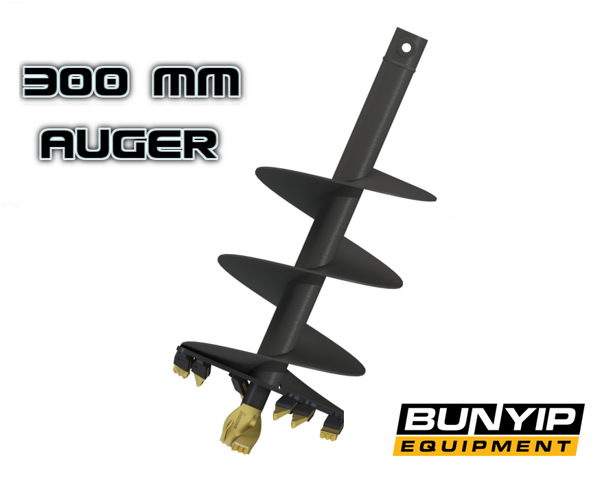 Auger Torque - Earthdrill X2500 + Euro Frame + 300MM Auger Tractor Package