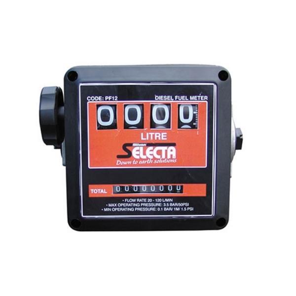 Silvan Selecta 4 Digit Mechanical Diesel Meter