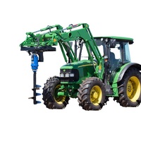 Auger Torque - Earthdrill X2500 + Euro Frame + 300MM Auger Tractor Package image