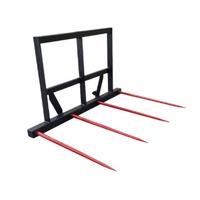 Himac Euro Tractor Hay Forks - 4 Spears image