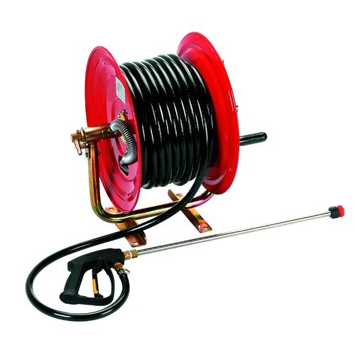 Silvan Economy Reel 30m Hose &amp; 410-34 Jetpro 49 Spray Gun