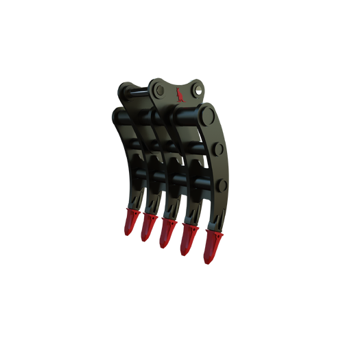 Roo Attachments 1200mm Excavator Root Rake