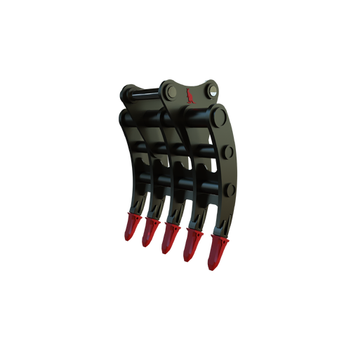 Roo Attachments 1200mm Excavator Root Rake
