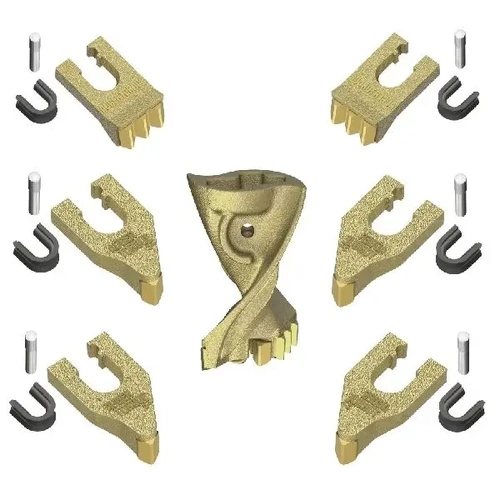 Auger Torque S4 Tungsten Auger Teeth &amp; Pilot Kit 