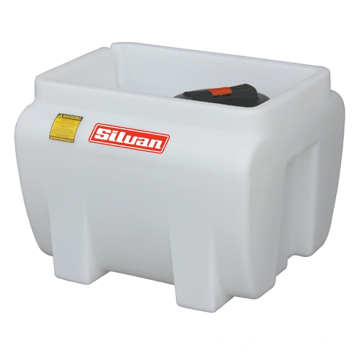 Silvan 100L UtePak Bare Tank White 