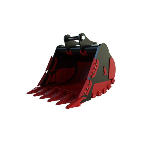 Roo Attachments 1800mm Excavator Rock Bucket