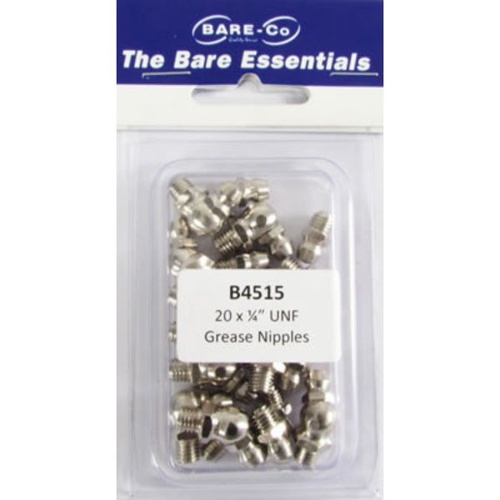 UNF Grease Nipples pack of 20 
