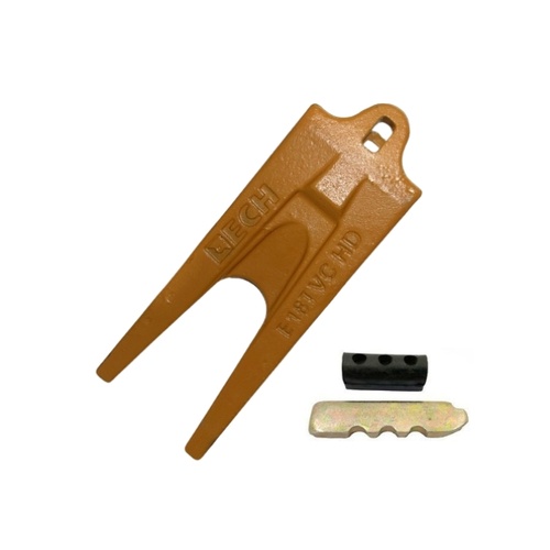 Esco Style Extra HD Twin Tiger Tooth, Pin &amp; Rubber Lock 