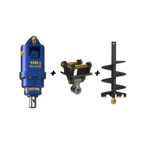 Auger Torque Earth Drill 4500MAX + 300mm Auger Package