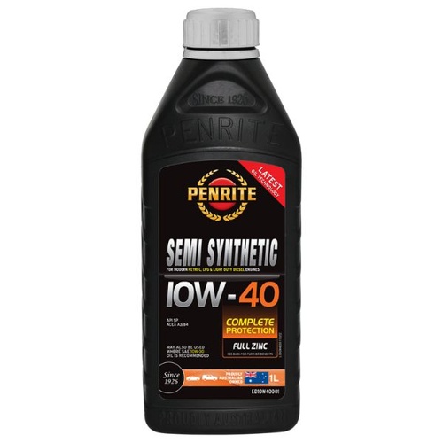 Penrite Semi Synthetic Engine Oil Everyday Plus 10W-40