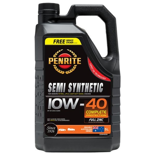 Penrite Semi Synthetic Engine Oil Everyday Plus 10W-40