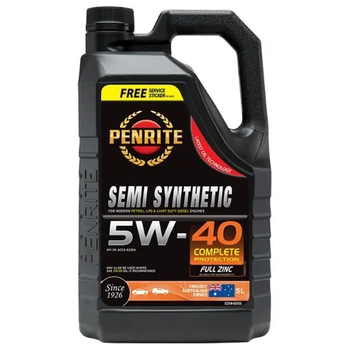 Penrite Semi Synthetic Engine Oil Everyday Plus 5W-40