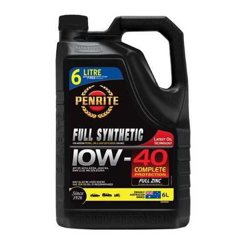 Penrite Full Synthetic Engine Oil 10W-40