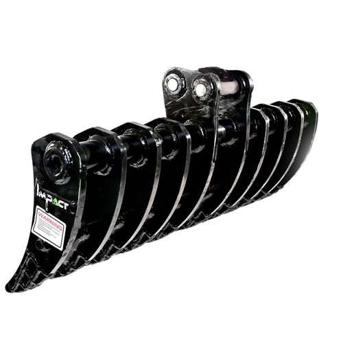 Impact 1200mm Excavator Stick Rake
