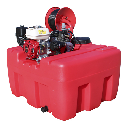 Silvan 400L Squatpak Motorised Sprayer with 30m Hosereel