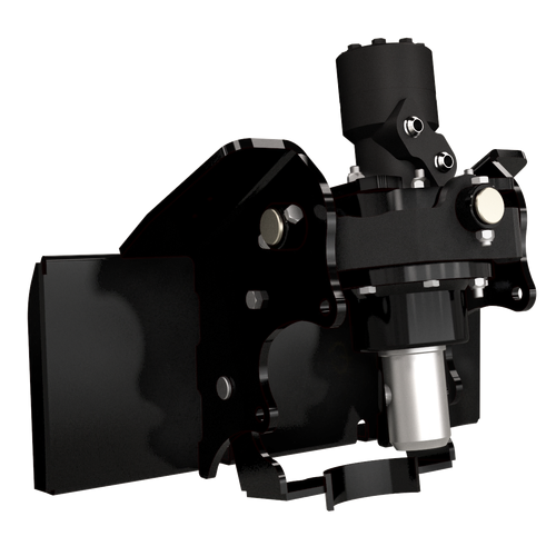 Digga Mini Loader Auger Drive - 4 Way Swing