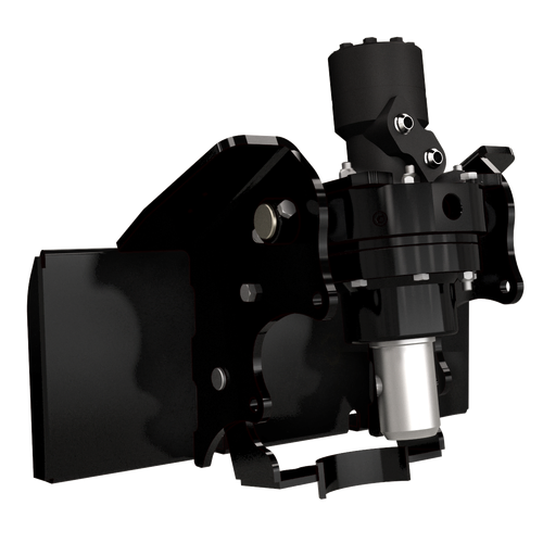 Digga Mini Loader Auger Drive - 2 Way Swing