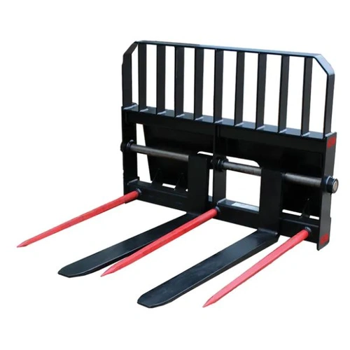 Norm Engineering 1600kg Pin Eye Pallet Forks with Bale Spears