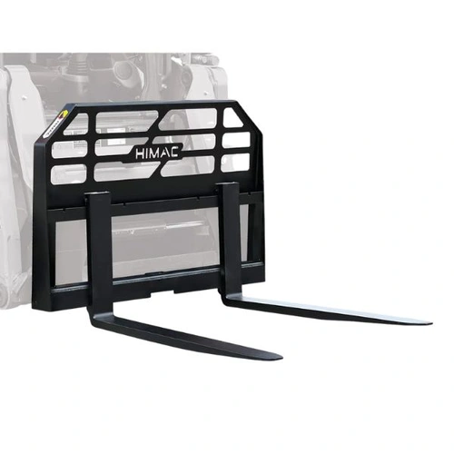 Himac 2500kg Skid Steer Pallet Forks - 1200mm Tynes