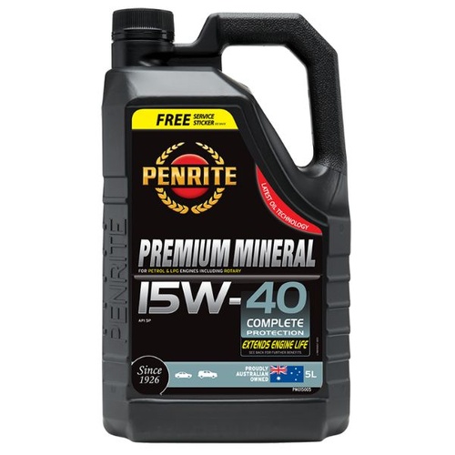 Penrite Premium Mineral Engine Oil 15W-40 