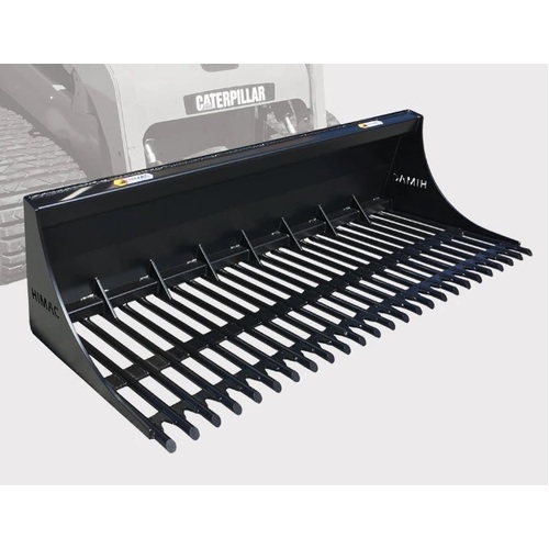 Himac Skid Steer Extreme Duty Rock Bucket