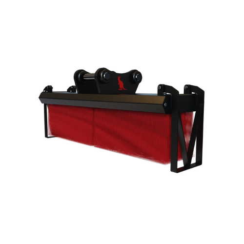 Roo Attachments 1200mm Excavator Broom