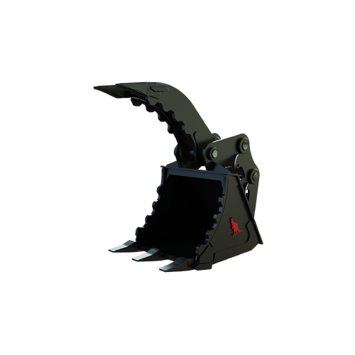 Roo Attachments 440mm Excavator Grab Bucket