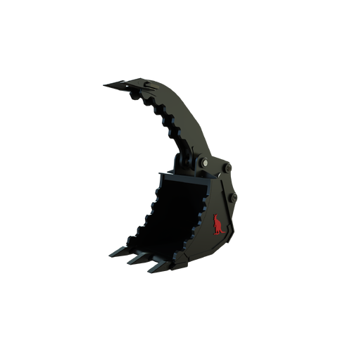 Roo Attachments 650mm Excavator Grab Bucket