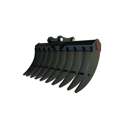Roo Attachments 1500mm Excavator Stick Rake
