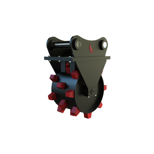 Roo Attachments 600mm Excavator Compaction Wheel