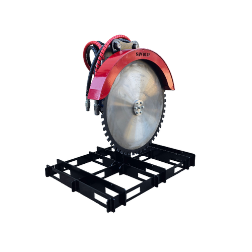 SawQuip FlexCut Excavator Concrete &amp; Rock Saw