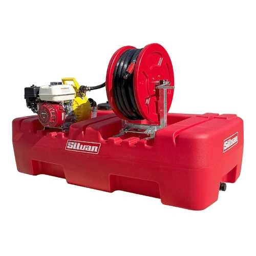 Silvan SQF600D-FPR1 600L Fire Fighter with 30m Poly Reel 