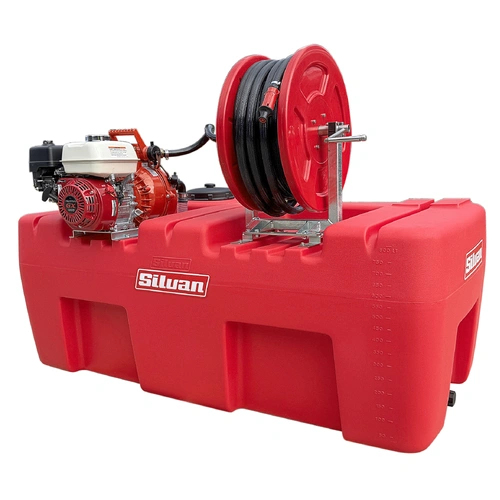 Silvan SQF800D-FPR3 800L Fire Figheter with 30m Poly Hose Reel
