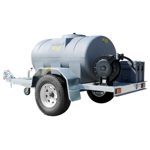 Silvan 1100L Diesel Trailer with 10m Hose Reel 