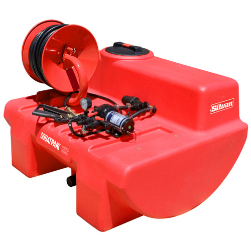Silvan 250L 12V Squatpak With 30m Hose Reel